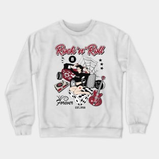 Rock and roll forever Crewneck Sweatshirt